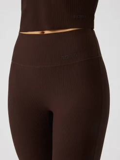 Studio Ribbed Flare Tights Regular