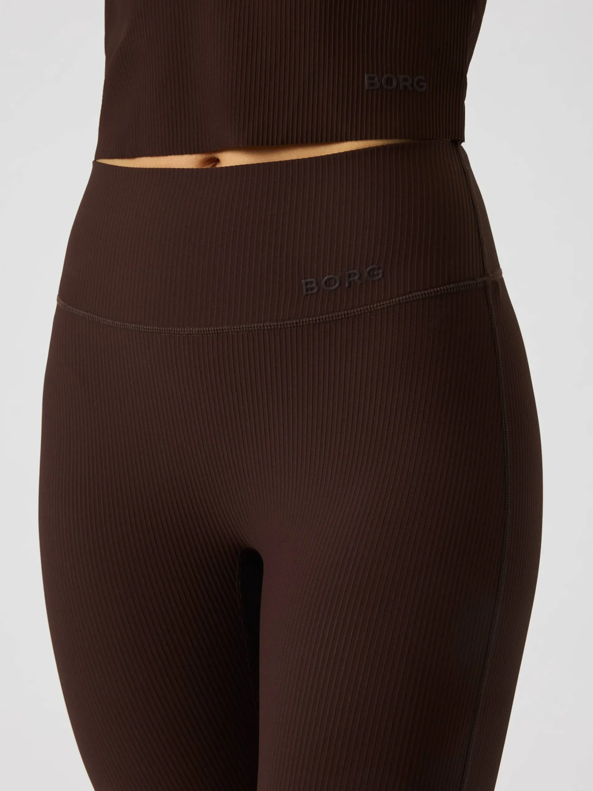 Studio Ribbed Flare Tights Regular
