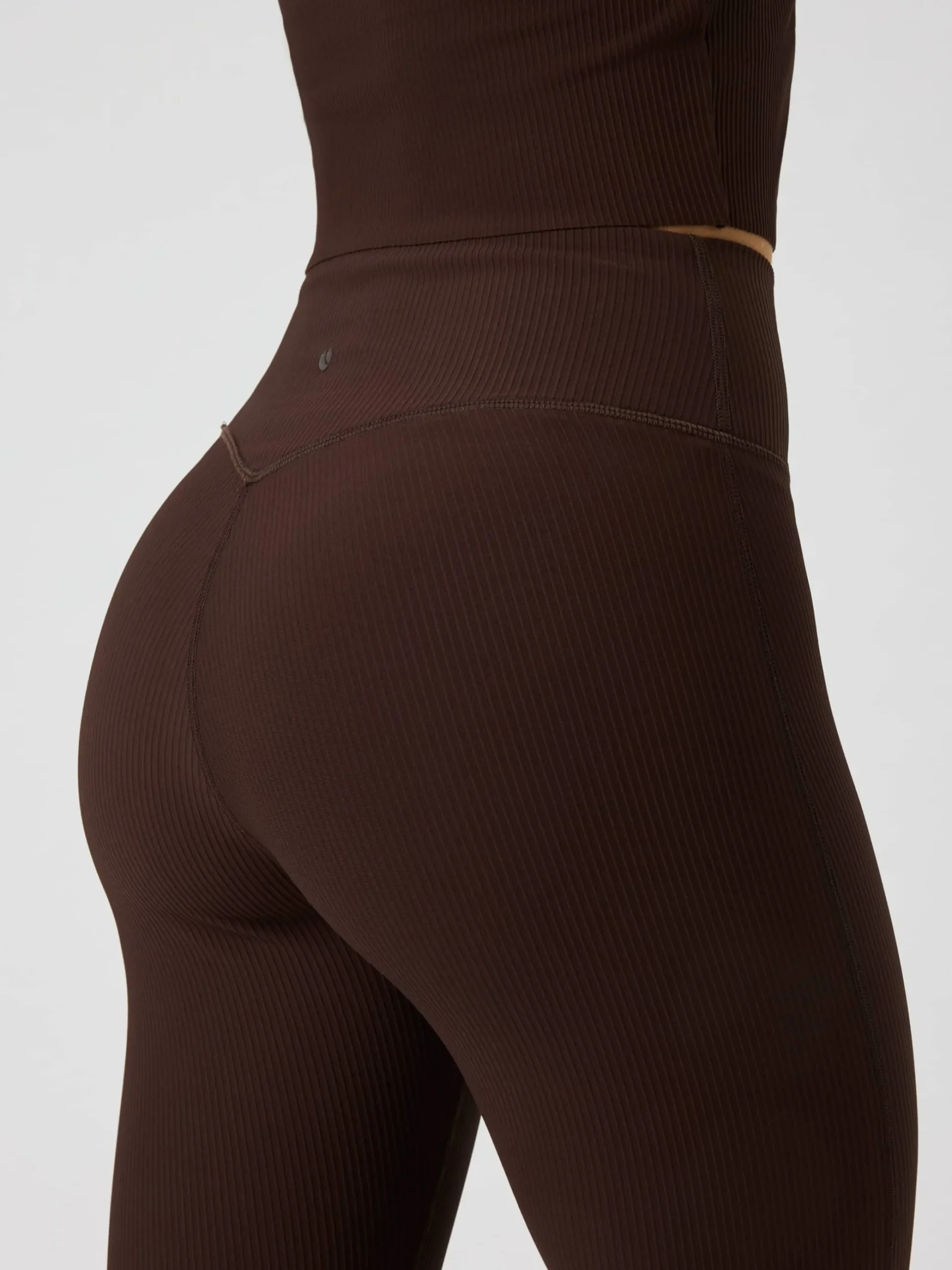 Studio Ribbed Flare Tights Regular