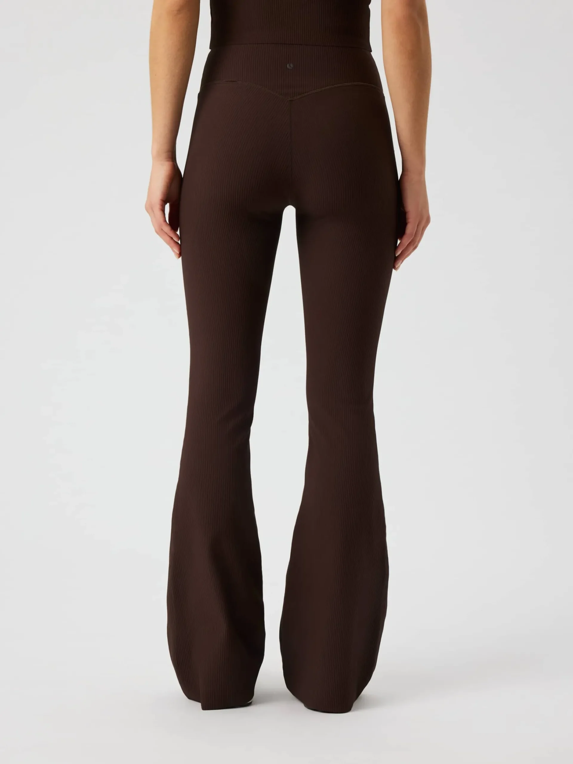 Studio Ribbed Flare Tights Regular