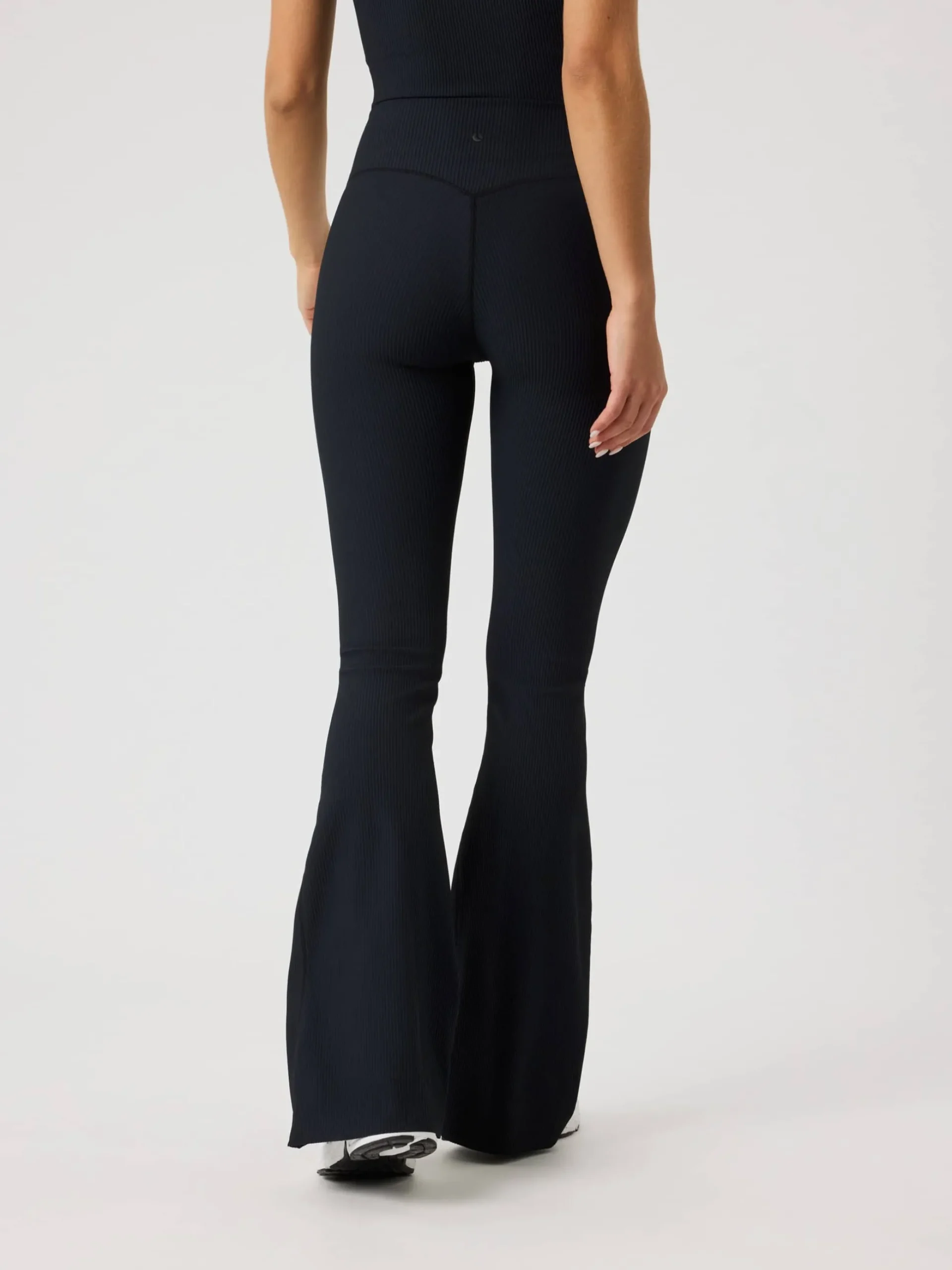 Studio Ribbed Flare Tights Regular