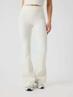 Studio Ribbed Flare Tights Tall