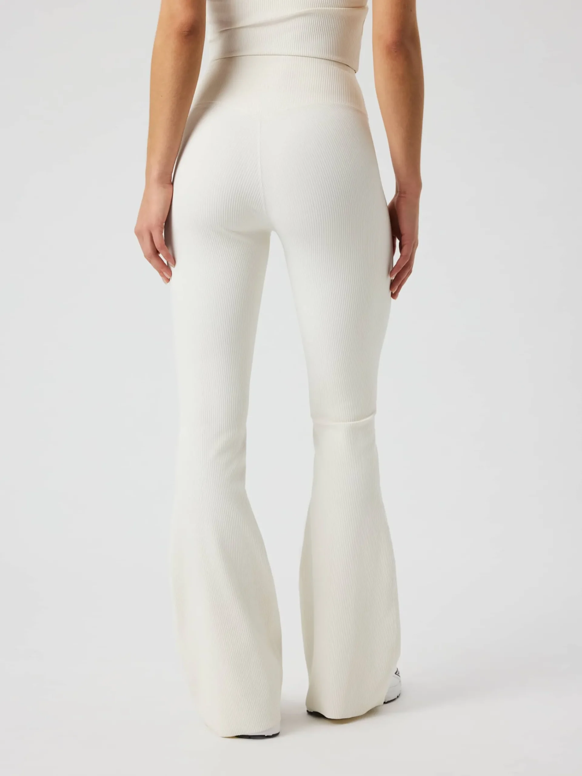 Studio Ribbed Flare Tights Tall