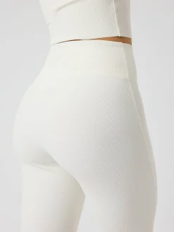 Studio Ribbed Flare Tights Tall