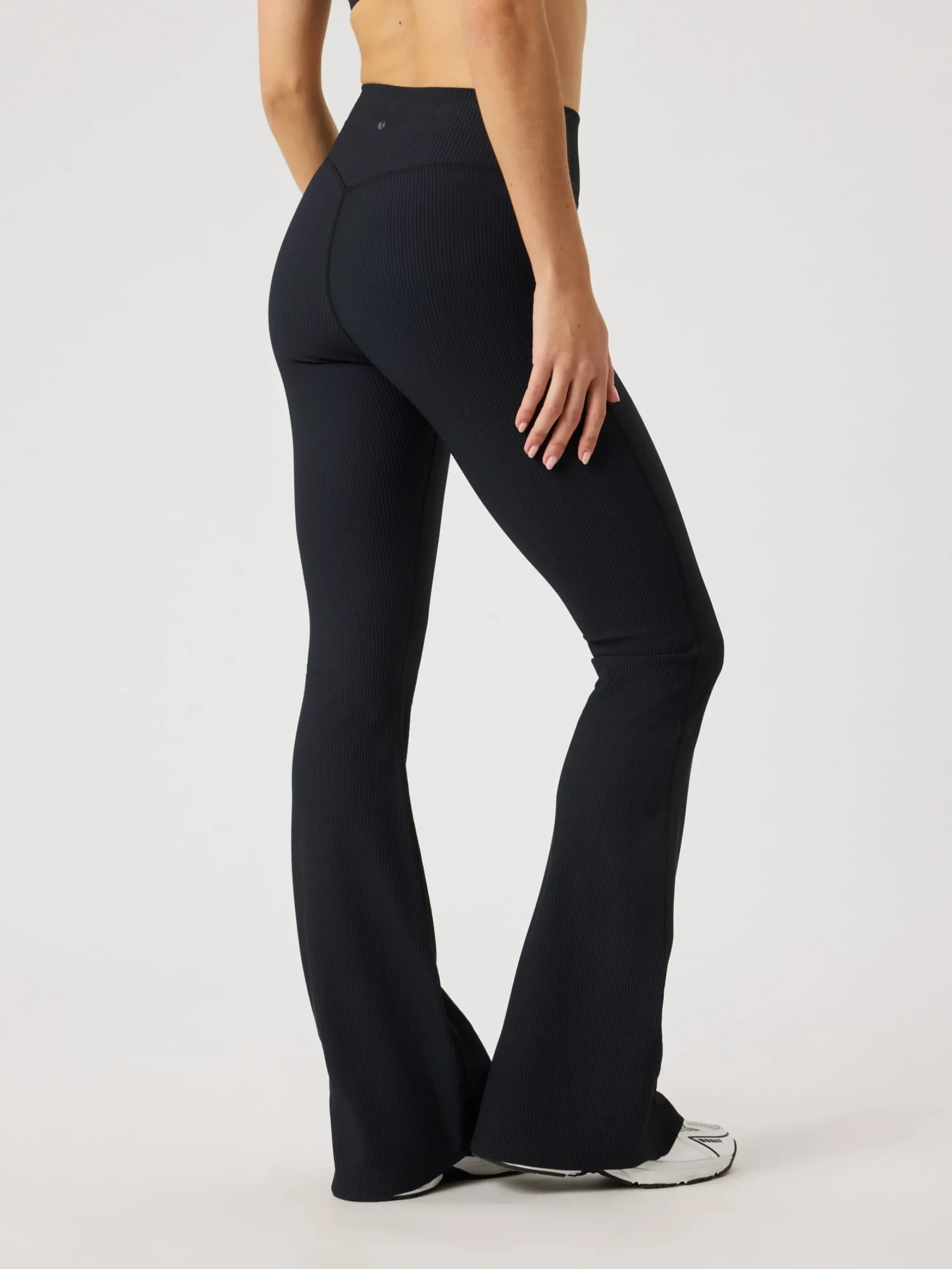 Studio Ribbed Flare Tights Tall