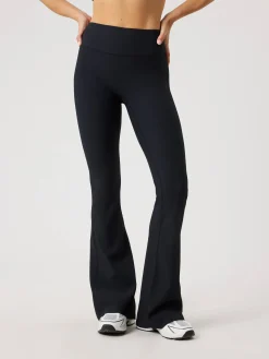Studio Ribbed Flare Tights Tall