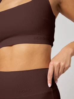 Studio Ribbed Racerback Bra