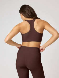 Studio Ribbed Racerback Bra