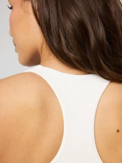 Studio Ribbed Racerback Bra