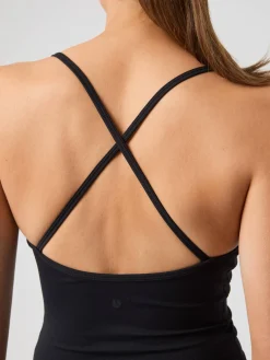 Studio Ribbed Strap Tank Top