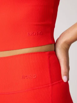 Studio Ribbed V-Neck Top