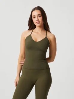 Studio Rib Strap Tank