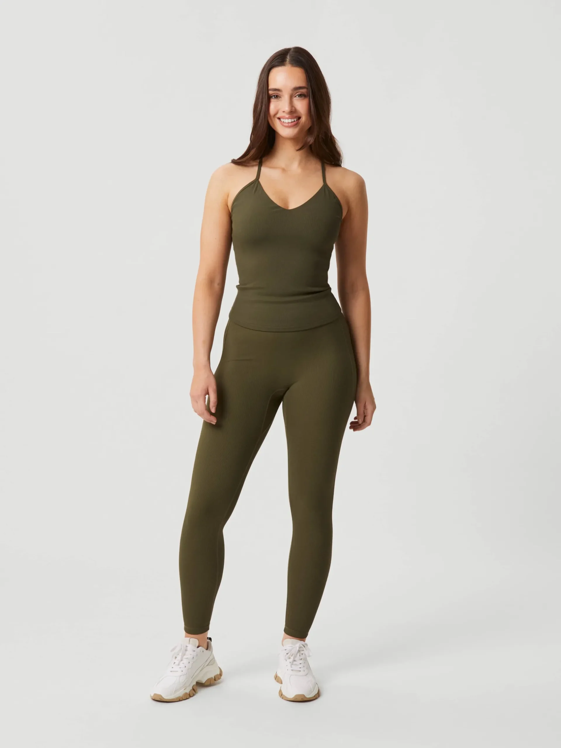 Studio Rib Strap Tank