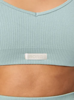 Studio Seamless Ribbed Strap Bra