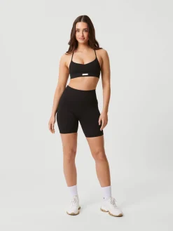 Studio Seamless Ribbed Strap Bra
