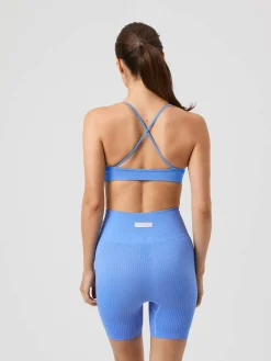 Studio Seamless Ribbed Strap Bra