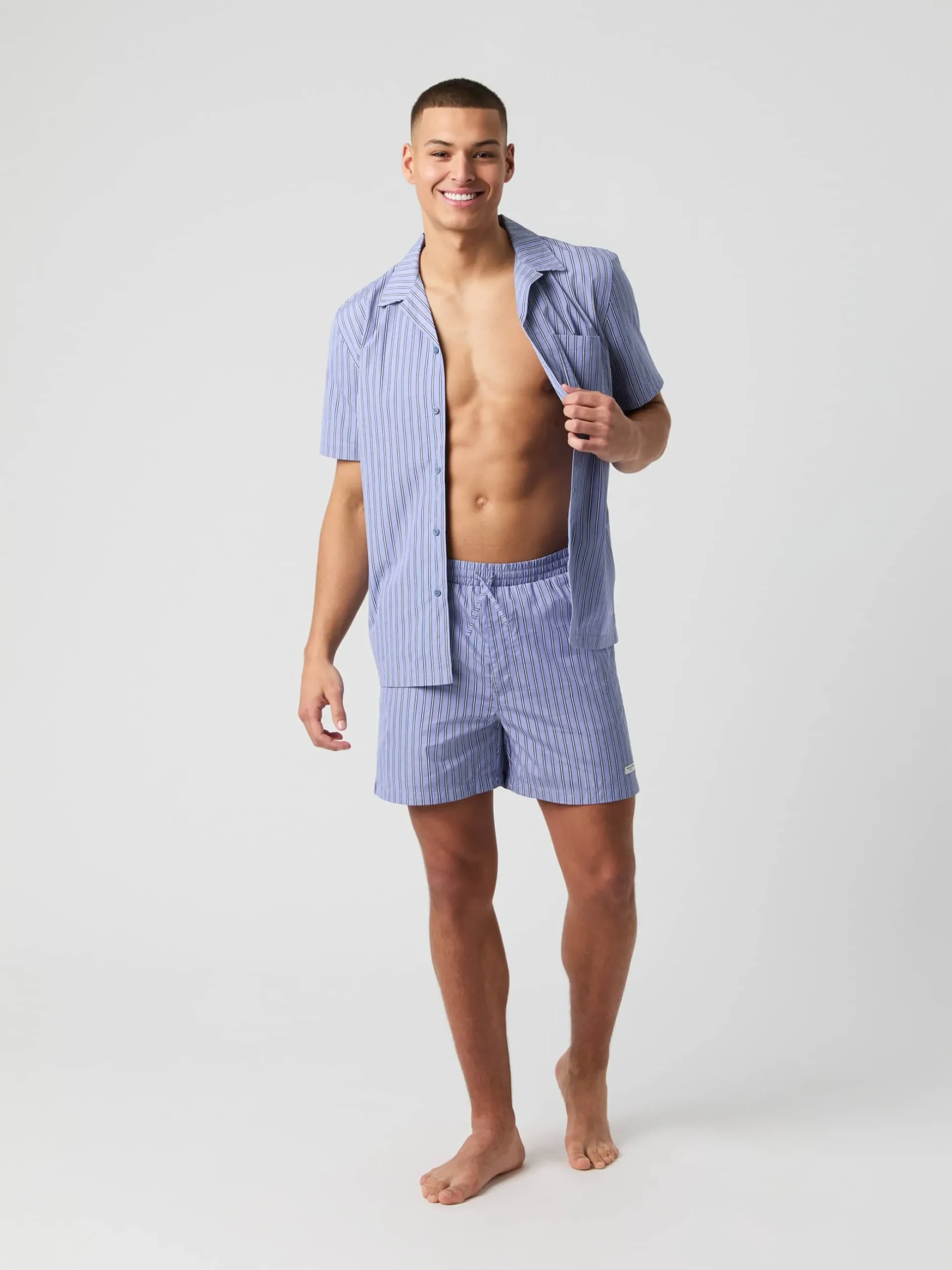Thomas Mason Shortsleeve Pyjama Shirt