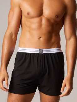 Viscose Cotton Blend Jersey Boxers Shorts 2-pack